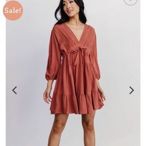 Amelia boho mini  dress